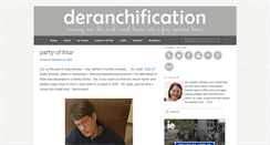 Desktop Screenshot of deranchification.com