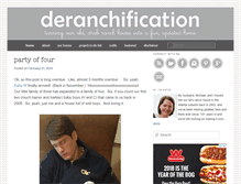 Tablet Screenshot of deranchification.com